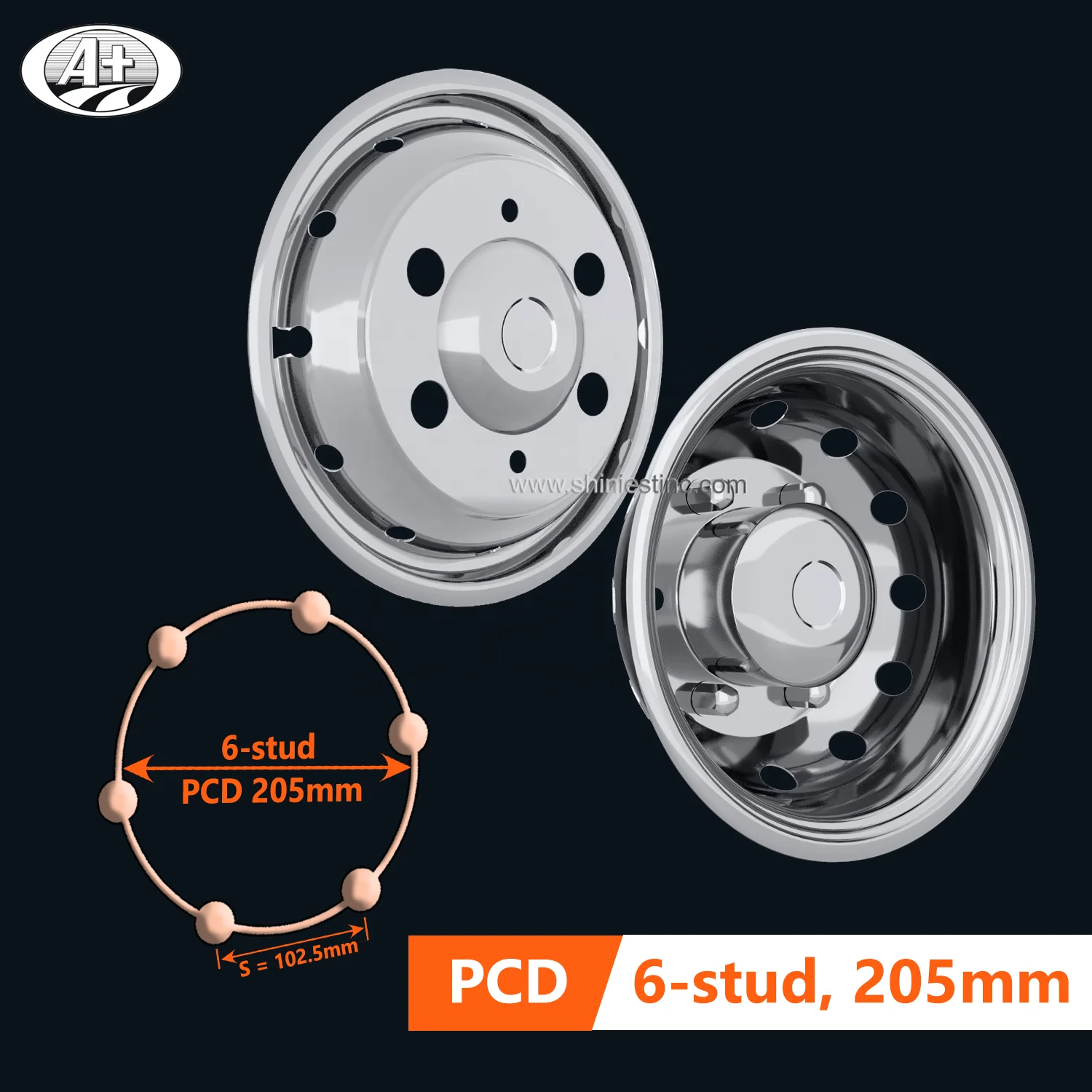 16 дюймов колесо грузового автомобиля симулятор крышка подходит для Iveco Daily сверхпрочный 2000 ~ вверх