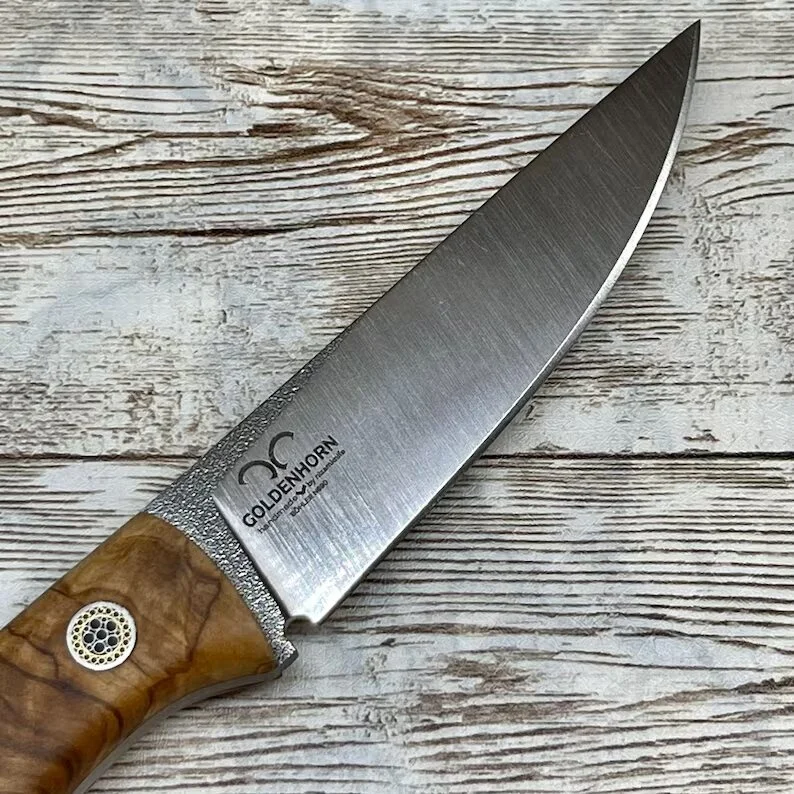 Top Quality  Custom Handmade Kitchen Knife D2  Steel  High Quality  Kitchen Chef Knife Vegetable Cutting Knife  With Cover