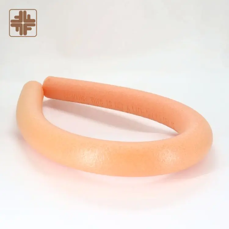 Polyethylene foam floating swimming pool noodles for Swimming lessons