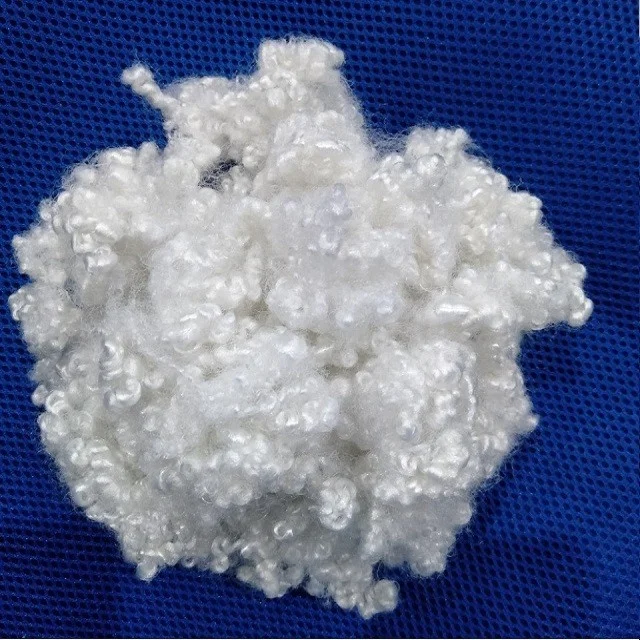 15D HC 100% Polyester Staple Fiber A grade Vikohasan Manufacturer and synthetic fiber and GRS recycled polyester fibre