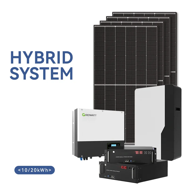 10KW Hybrid Solar Power System Home Energy Storage System 5KW Solar Power Kit Factory Price