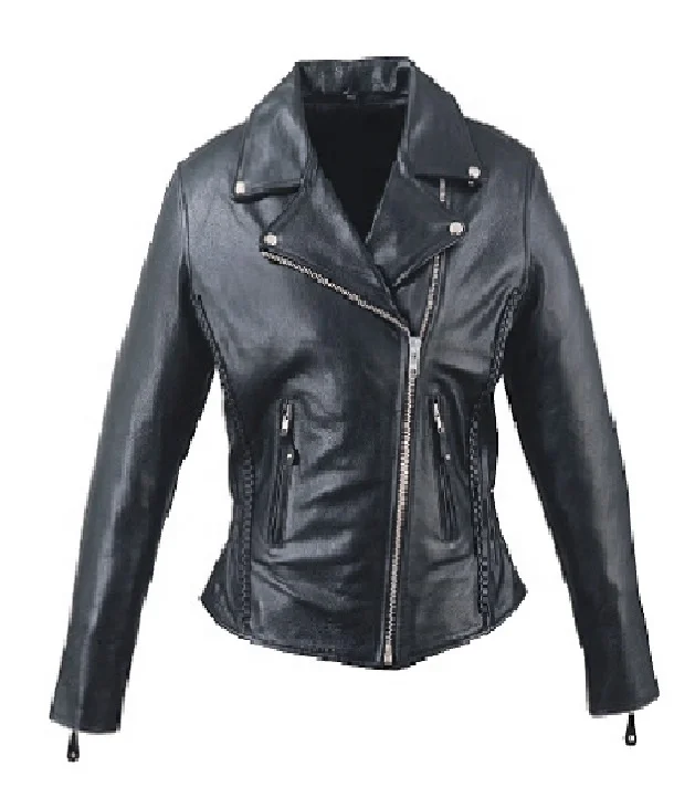 WOMEN LEATHER JACKETS BASIC BIKER FASHION COATS GENUINE  LEATHER WINTER JACKETS FOR WOMENS