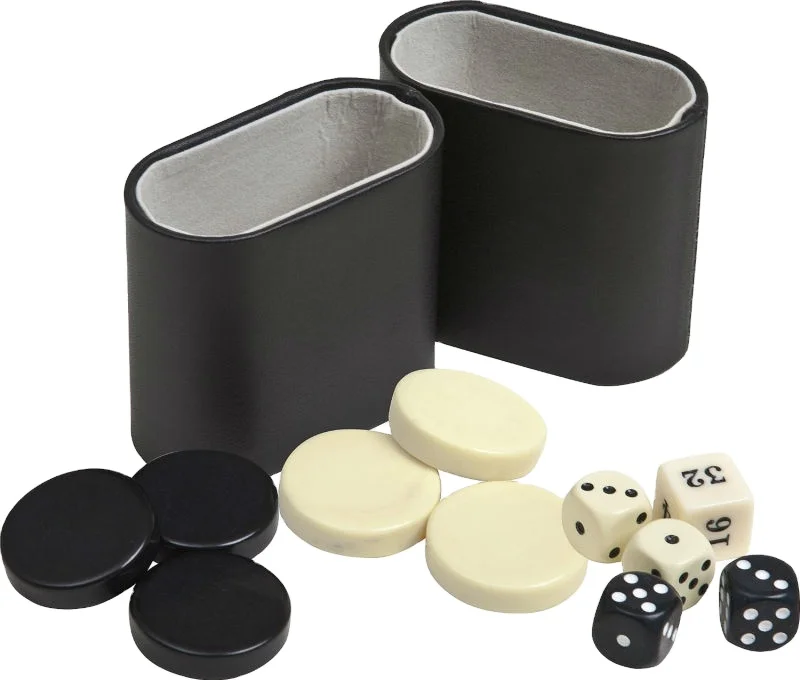 New Customized design have available in games dice cup with box for games