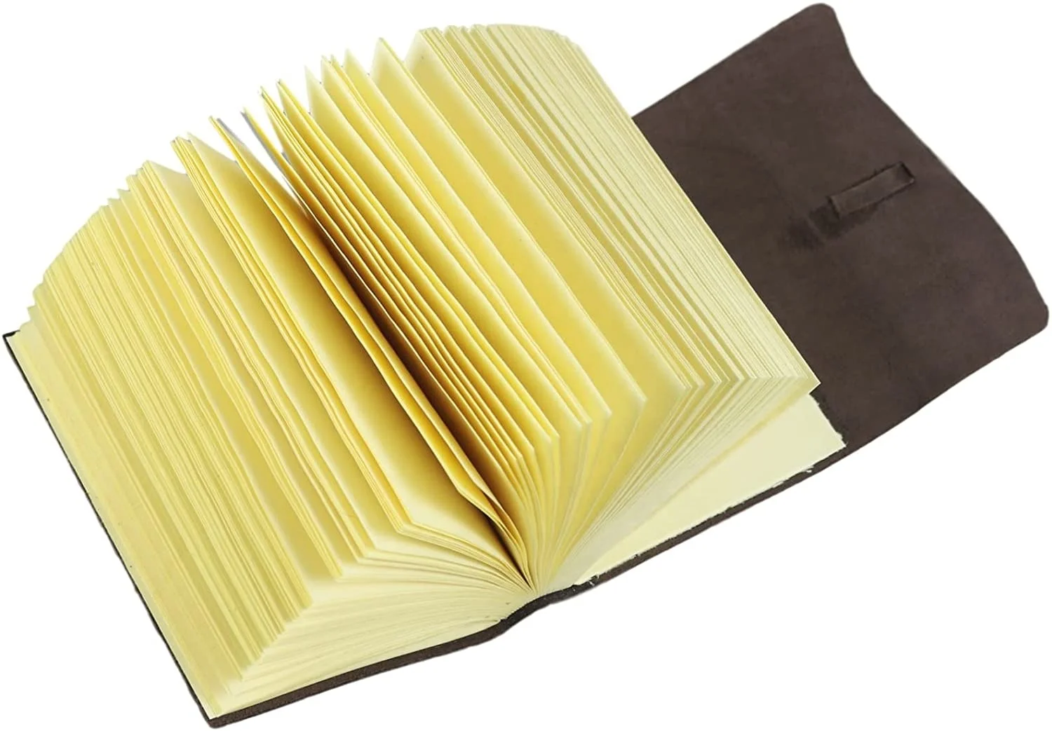 Refillable Handmade Genuine vintage Leather Journal Notebook Diary Notebook or sketchbook with lined cotton vintage paper