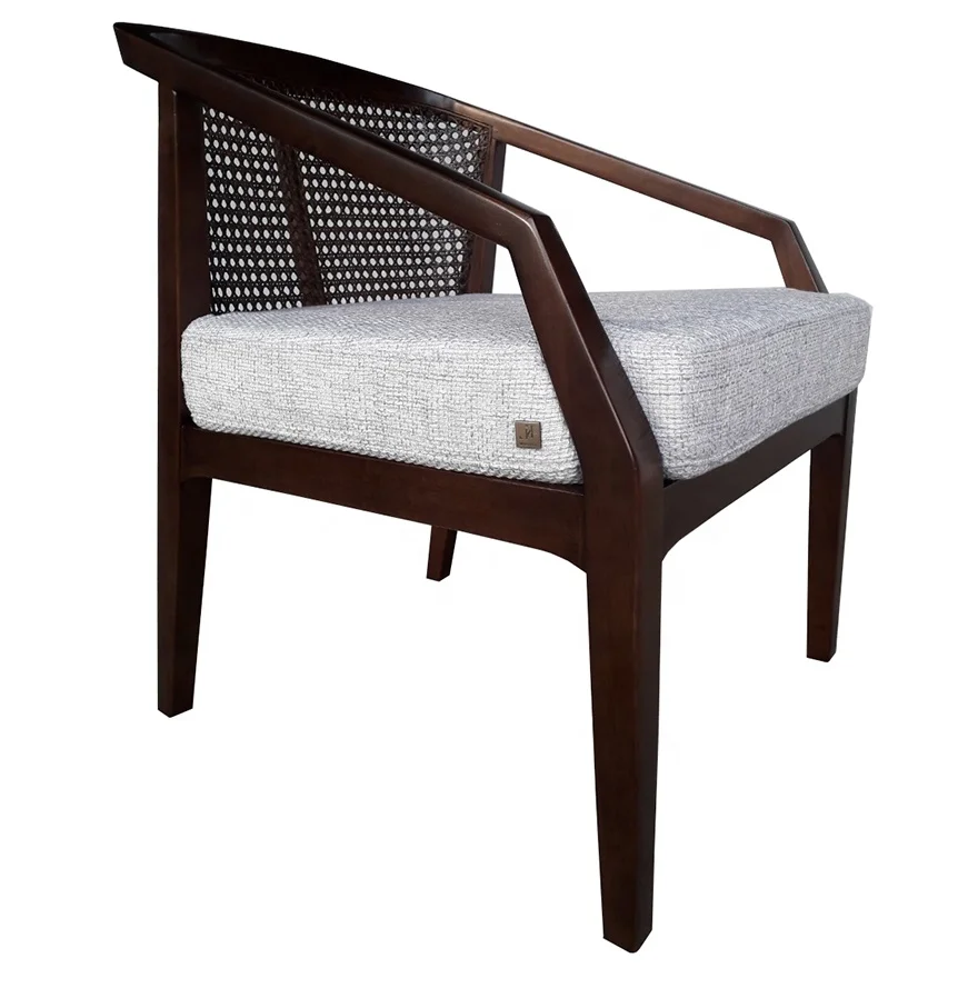 Vietnam Manufacturer Custom Design Low MOQ Solid Wood Rattan Chaise Lounge Chairs