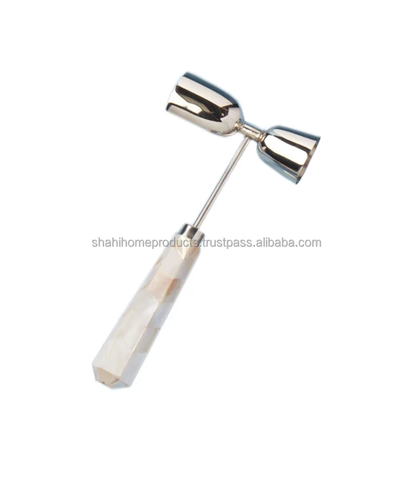 Bar Tools Shaker Bar Tools Set Factory Direct 800ml Coated Stainless Steel with Bamboo Wood Stand Boston Bartender Cocktail Pcs