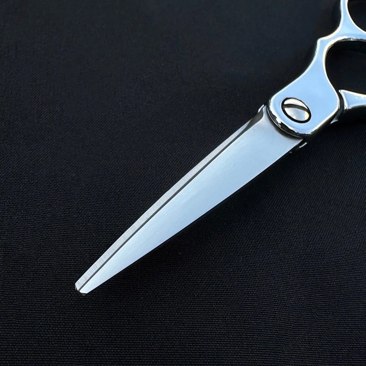 4.5 Inch Straight Adjustable Flat Screw Hair Salon Scissors