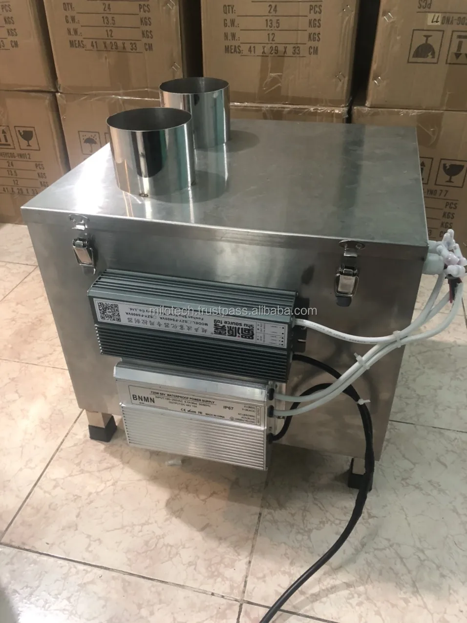 Специальный увлажнитель для сада Орхидеи 50-70 м2 ультразвуковой высокой емкости с 2 туманными трубками