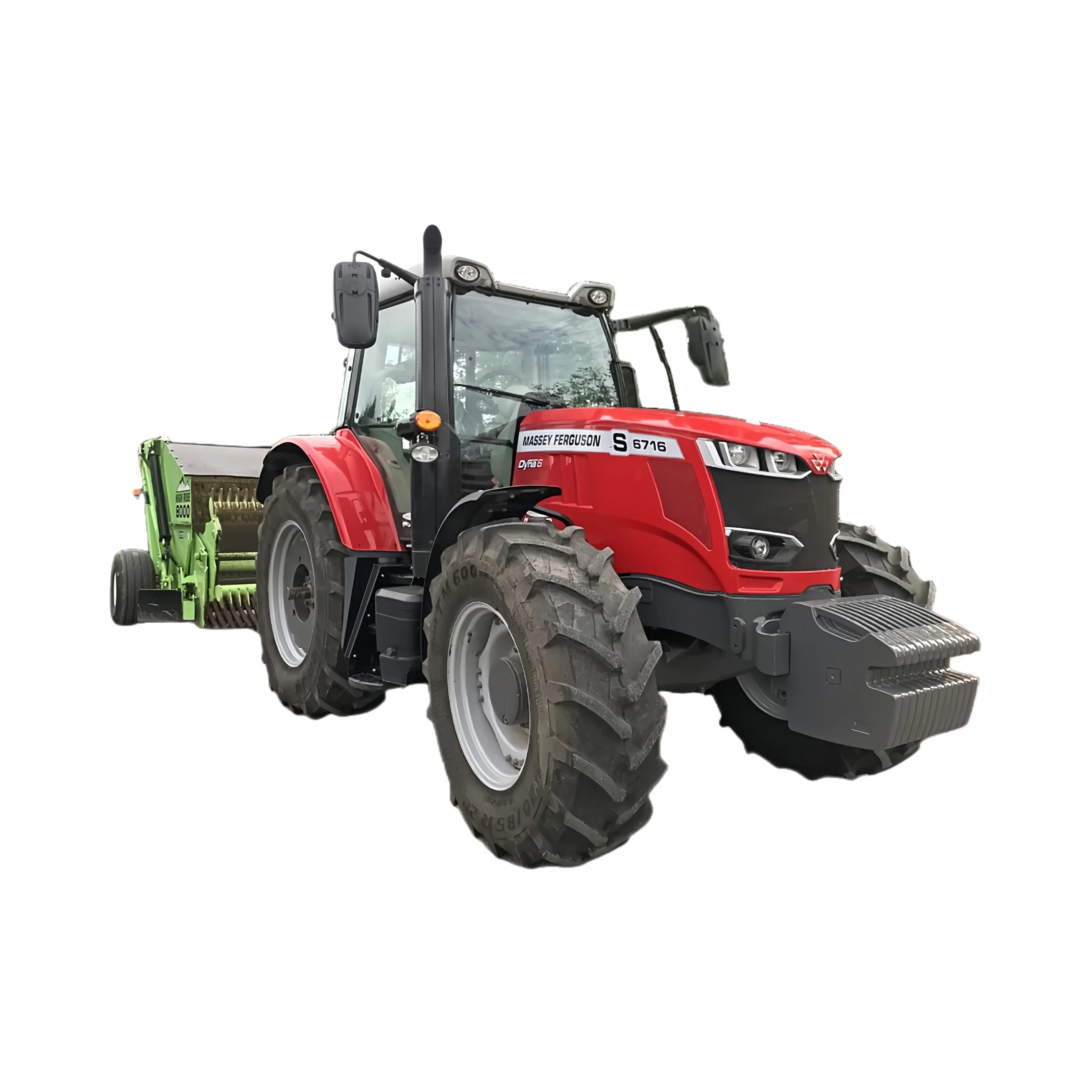 Top Brand Used 2020 Massey Ferguson 6716S Agricultural Tractor in Great Condition Ready to Ship