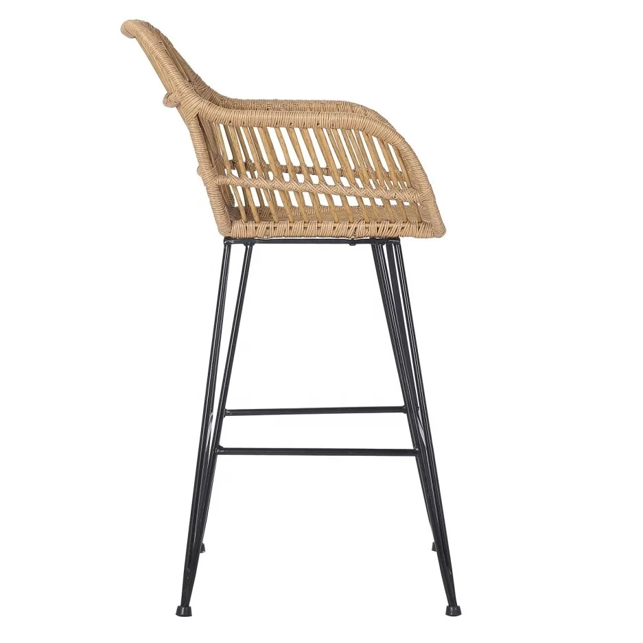 wicker bar stools counter height