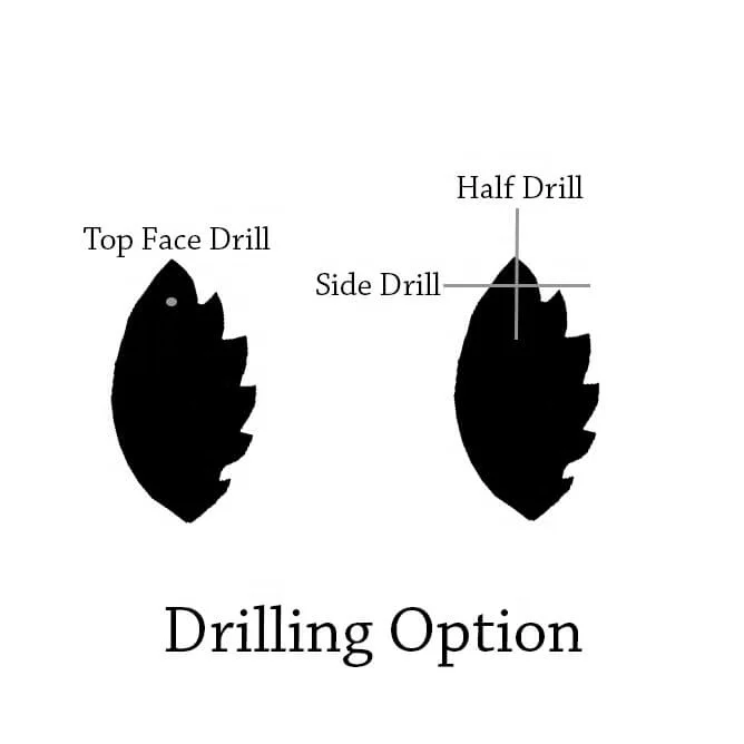 Dalmation jasper leaf carving shape gemstone 11X19 MM leaf shape carved gemstone for making diy making carved gemstone beads