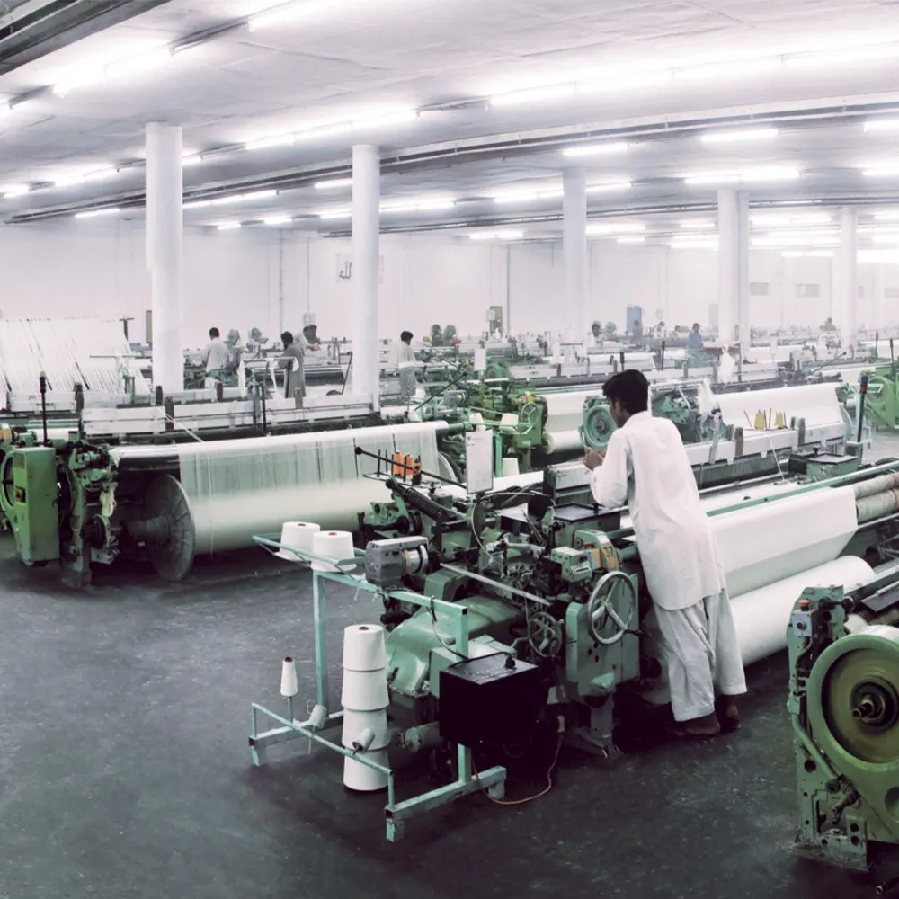 Greige Fabric 100% Cotton 76*68 32*32 Yarn Count 118 GSM for Home & Institutional Products