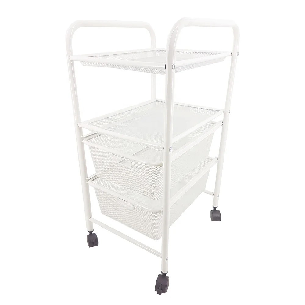 Good Price Made In Taiwan Easy Moving Rolling Drawer Trolley For Export