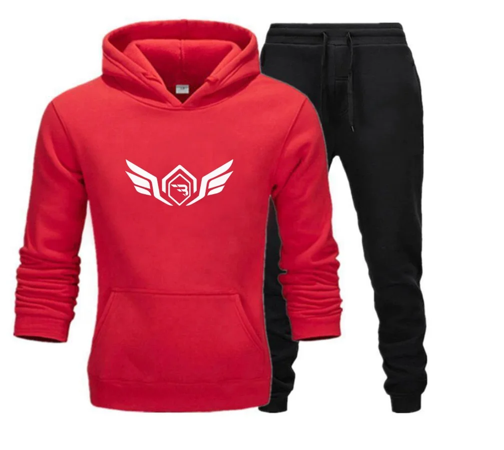 Oem Custom Men Plain Hooded Jogging & Casual wear Cotton fleece Sweatsuit / Tracksuit