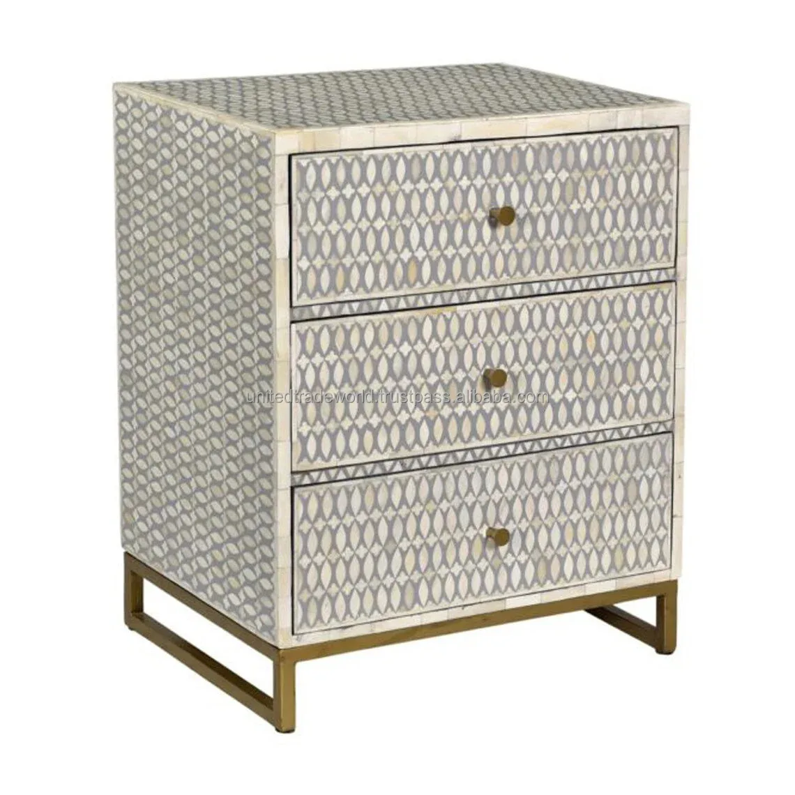 Best Bone Inlay Table With Morcan Style Bone Inlay Drawer Furniture At Very Cheap Price By United Trade World