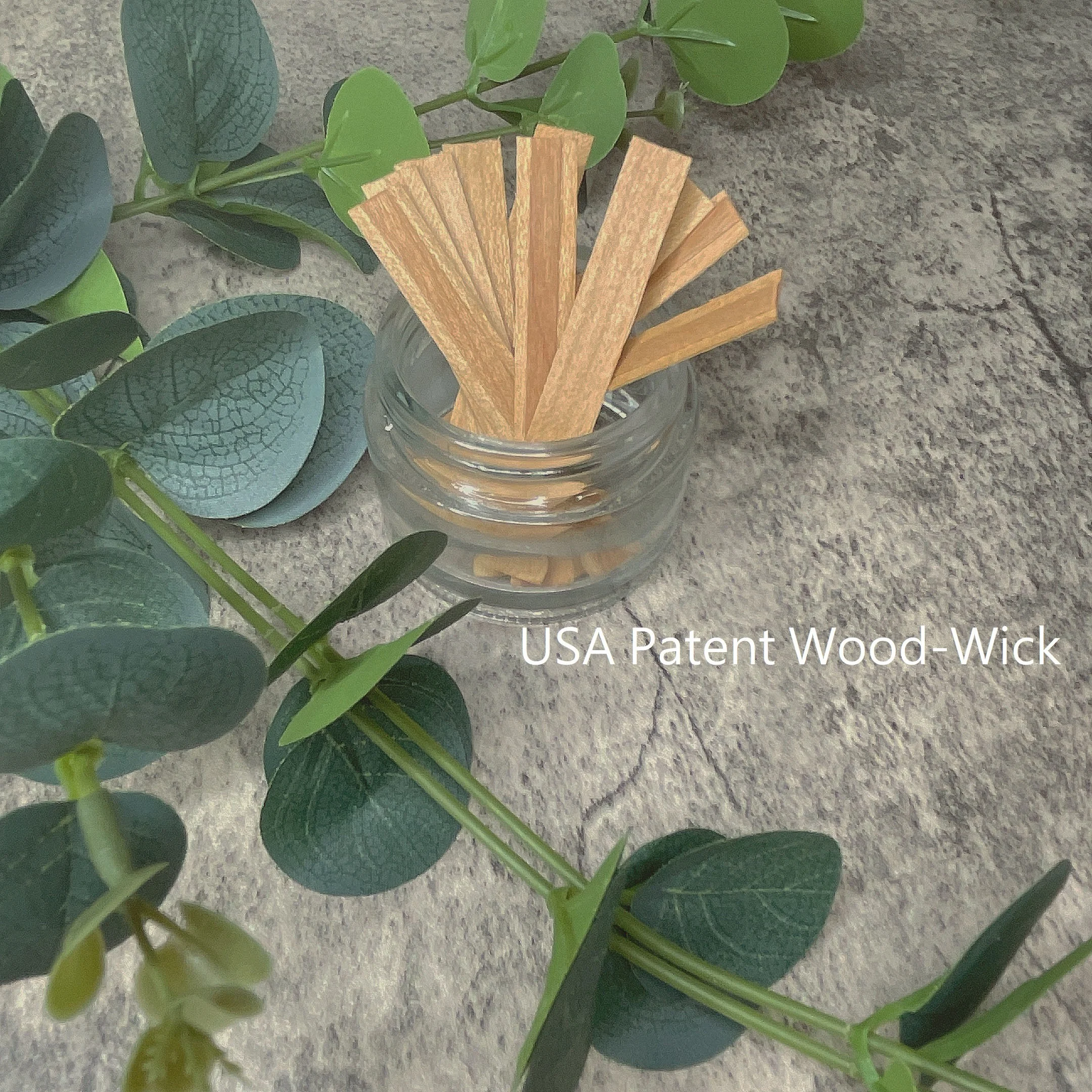 Изготовленный На Заказ метка частного назначения класса люкс с ароматом большой размер лампы в форме свечи Fresh-Linen-14oz 3 патент США древесно-фитиль