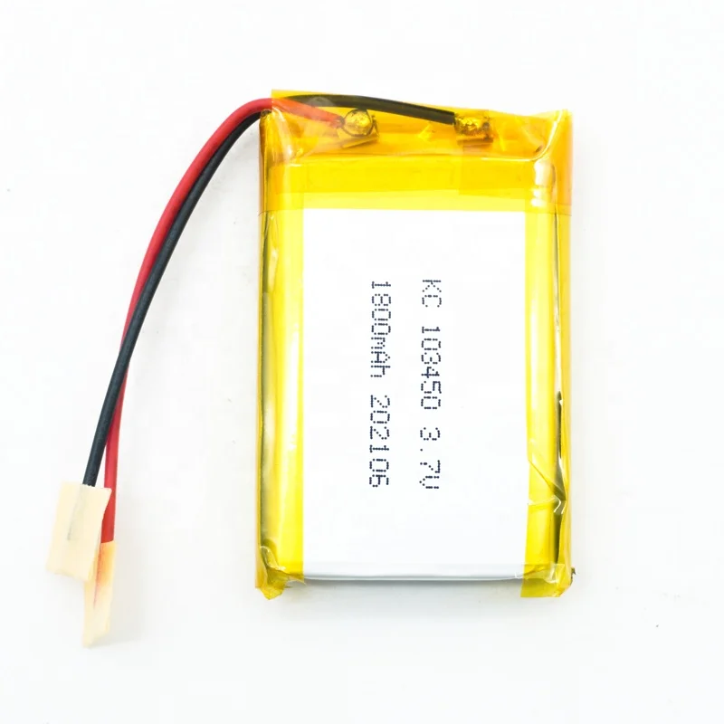 Kamcy 103450 модель 1800 мАч батарея Lipo cell 3 7 v лучшее обслуживание высокой емкости