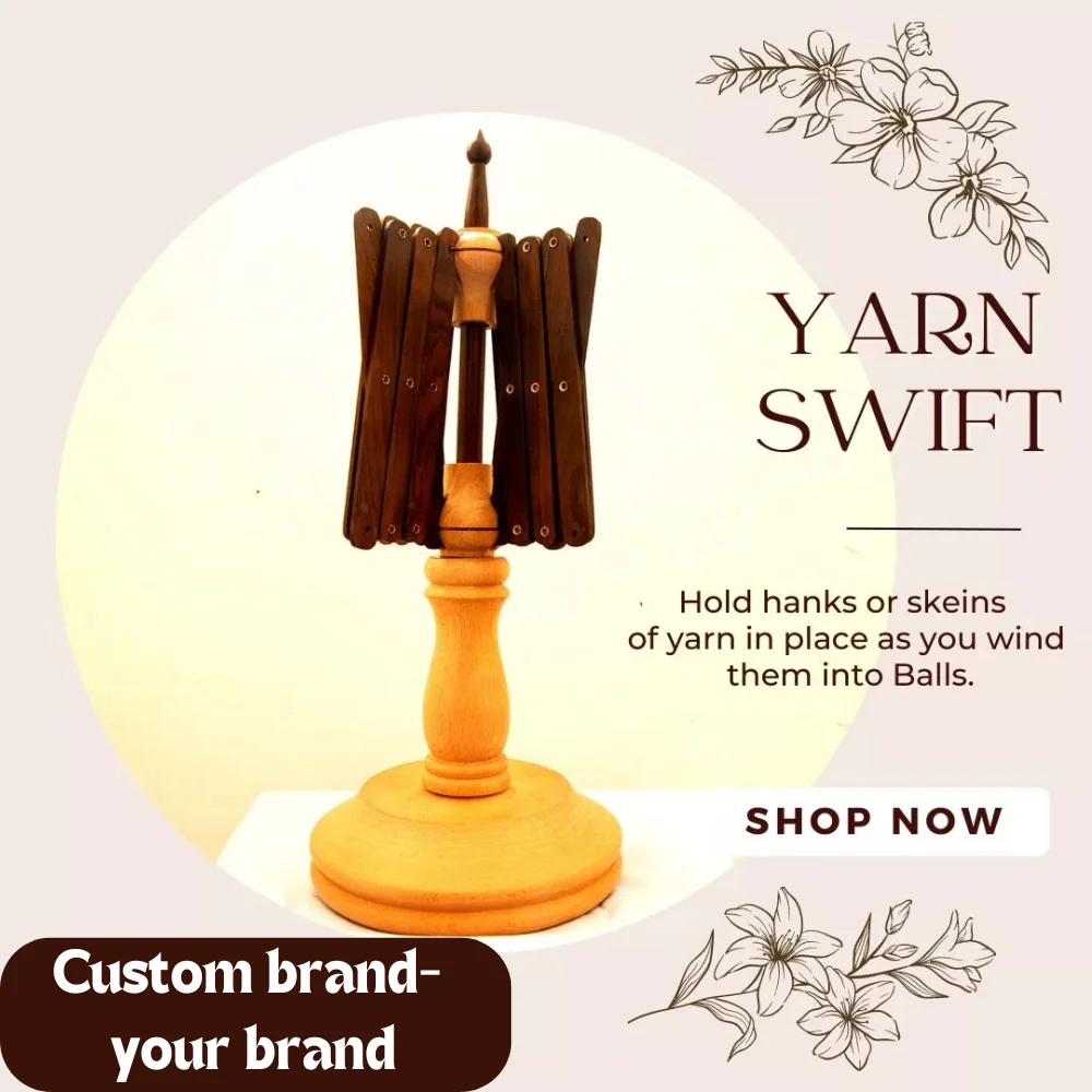 Высококачественная пряжа Swift для вязания и крючком