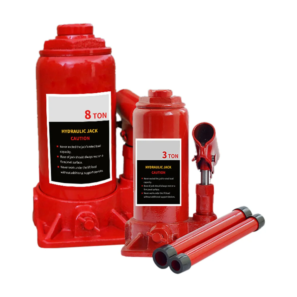 Hydraulic 20 ton hydraulic vertical standard bottle jack small types of car jack