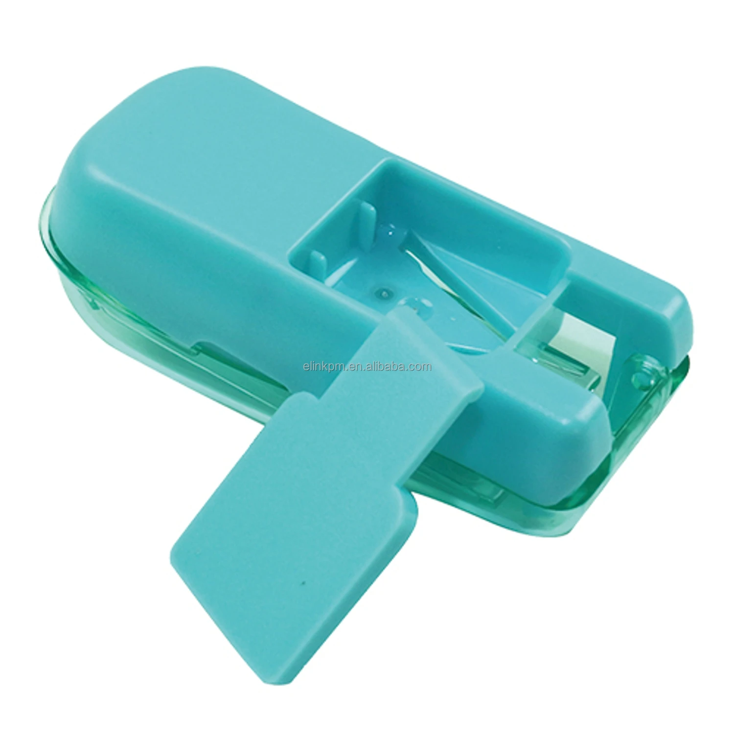 Safety Pill Cutter With Hidden Blade Design