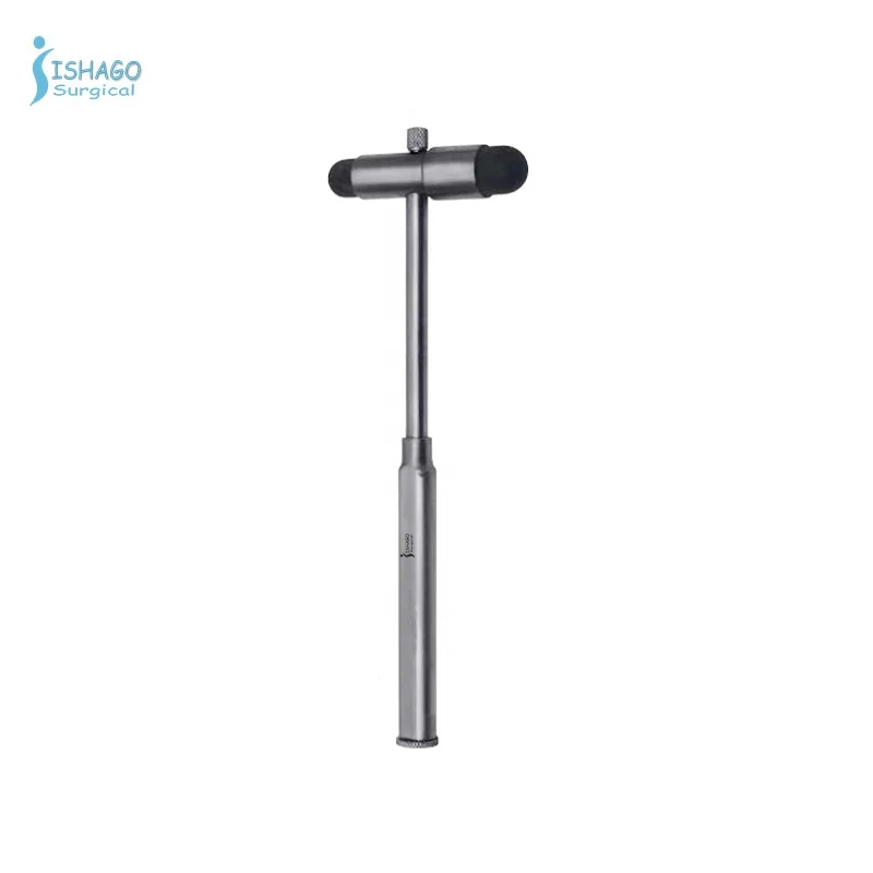 ISHAGO SURGICAL Neurological Reflex Percussion Hammer Kit With Otoscope For Hospital Medical Uses Diagnostic Instruments Set