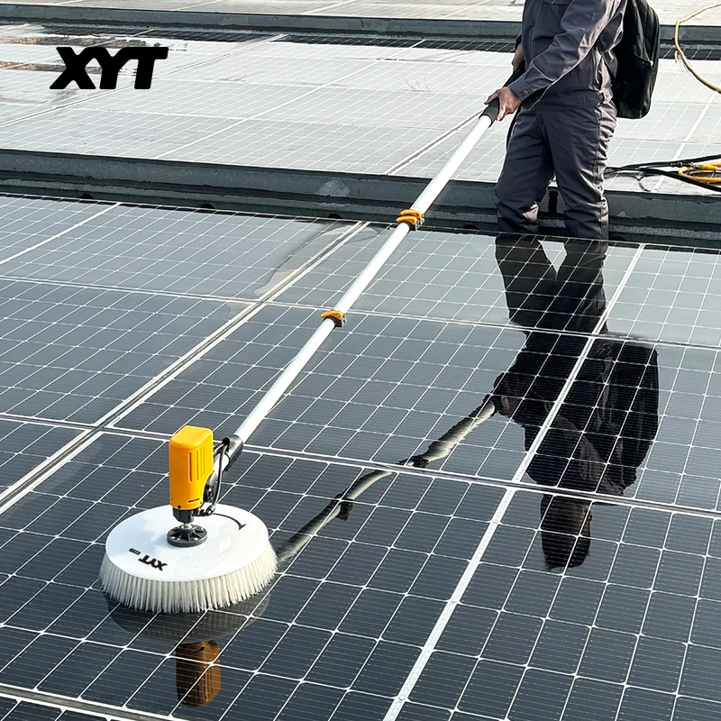 XYT Solar Panel Cleaning Brush Single Head Rotary for X3
