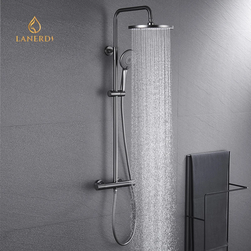 thermostatic water bath shower set