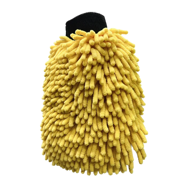 Super absorbent Chenille Microfiber Wash Mitt for car wash/cleaning