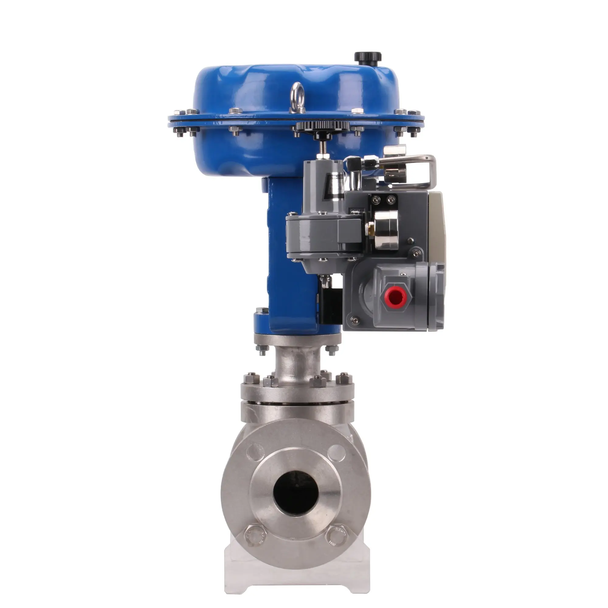 Precision Control 4-20mA Pneumatic Valve Bellows Seal Automatic Control Pressure Flow Level Top Guide Structure Regulate Valve