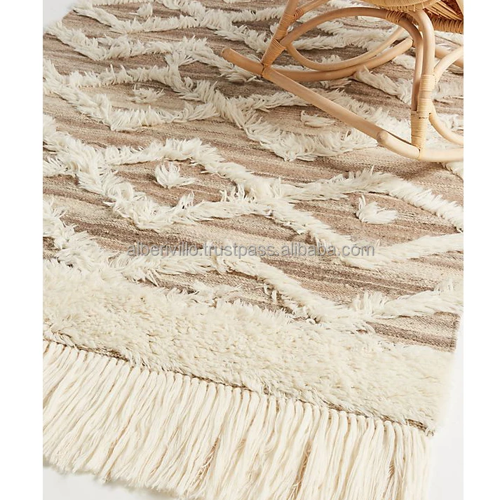 Eco-Friendly Bohemian Rugs and Carpets Portable  Beautiful Bohemian Rugs Living Room Large Sustainable Boho Rug Mats