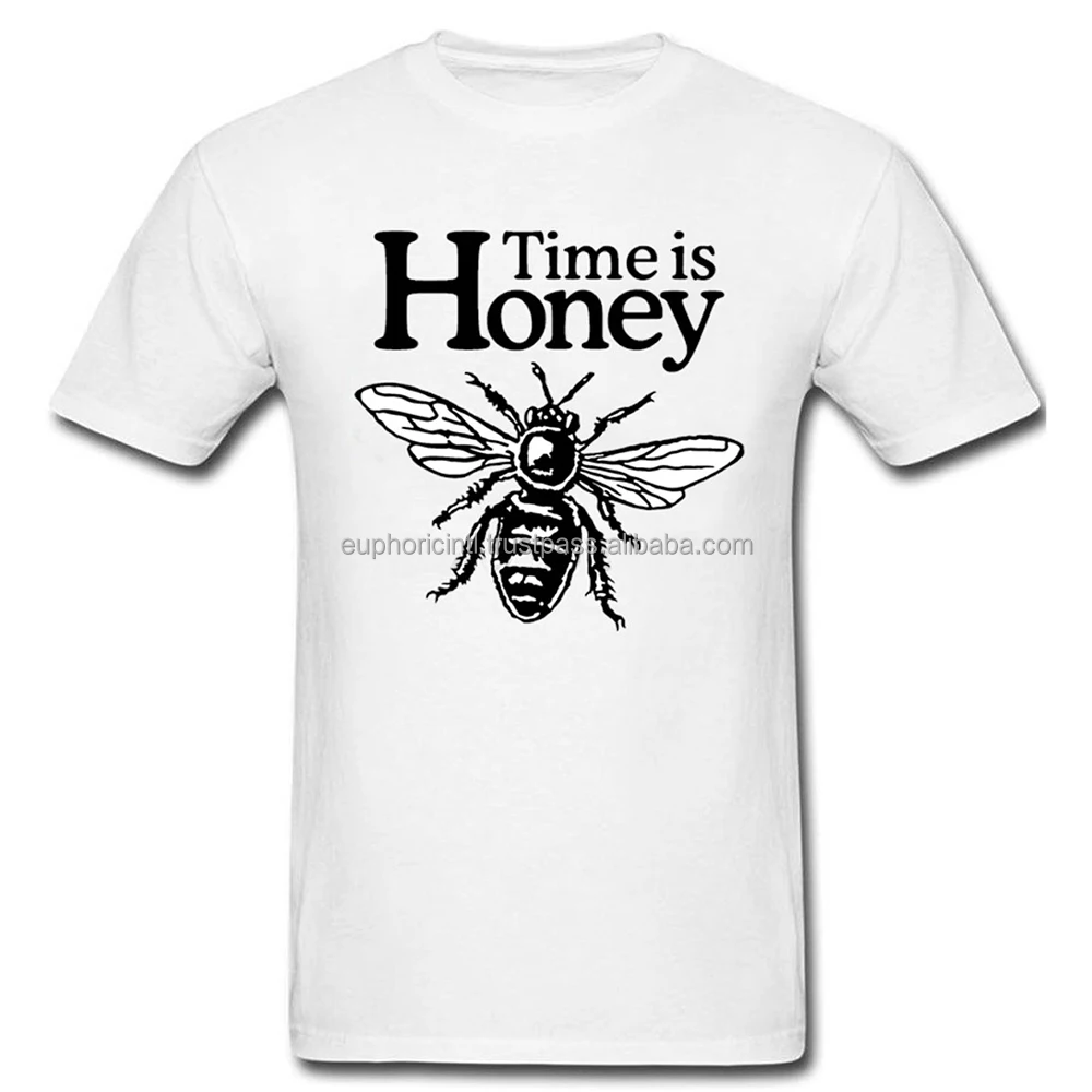 Custom Logo Print Design Brand Premium Plain 100% Cotton Bee Keeper Crew neck T Shirts With Custom Logo Short Sleeve T Top