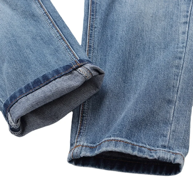 Профессиональный производитель повседневные мужские джинсы новый продукт 2021 черные рваные