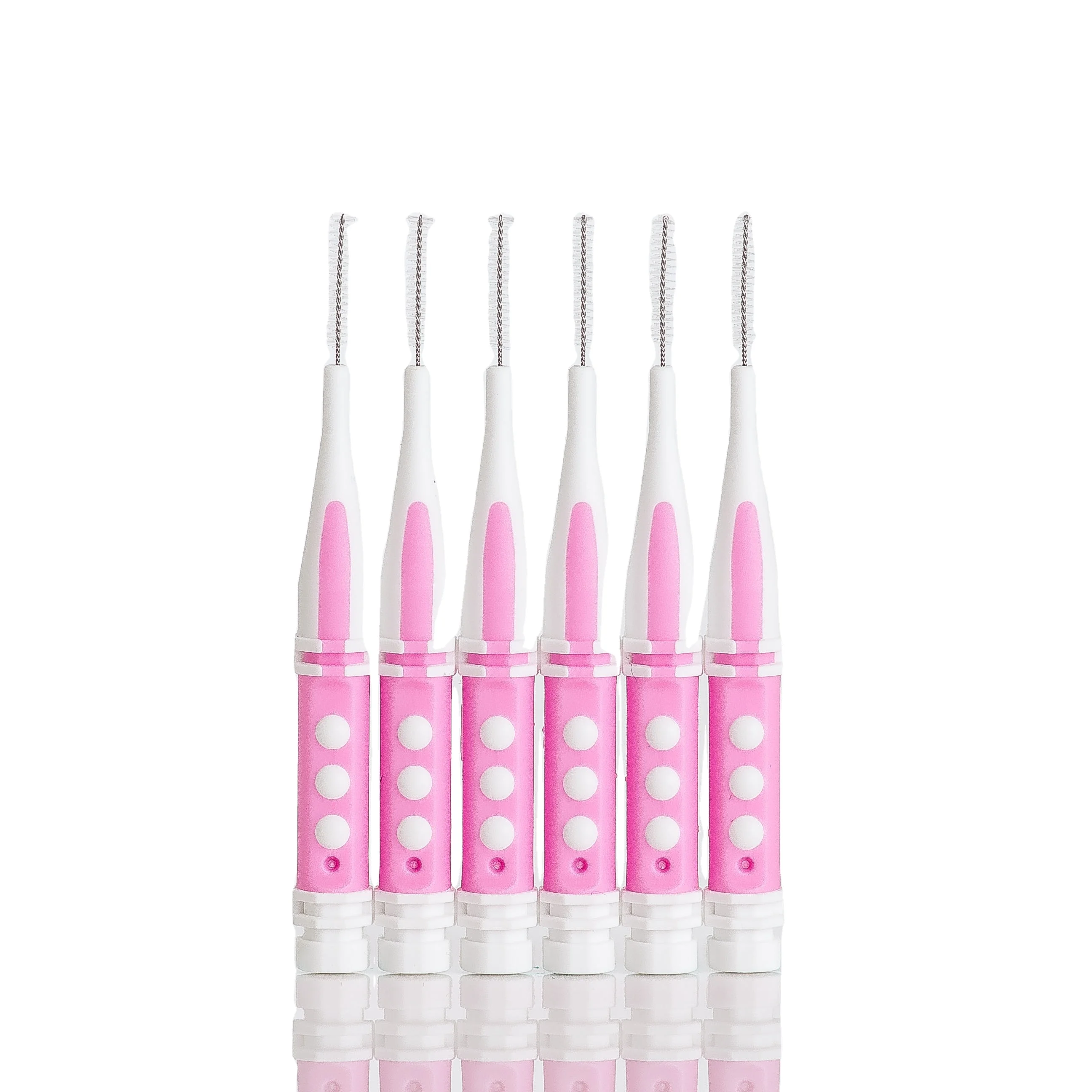 
Oral Care Factory Price with High Quality ISO 16409 Classical I Type Connected Handle Interdental Toothbrush Brush 