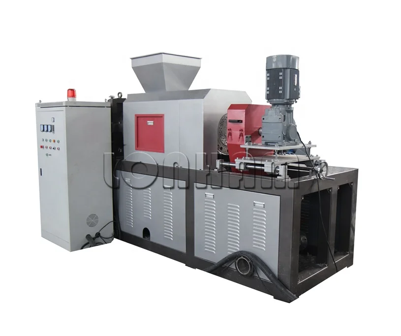 Wet PP PE LDPE HDPE LLDPE Film Squeezing Drying Pellets Making Machine