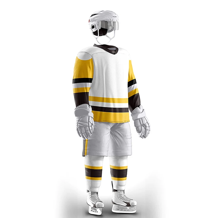 Sports Team Practice 100% Polyester Ice Hockey Jersey Custom Made Superb Quality Men Wear Ice Hockey Uniform