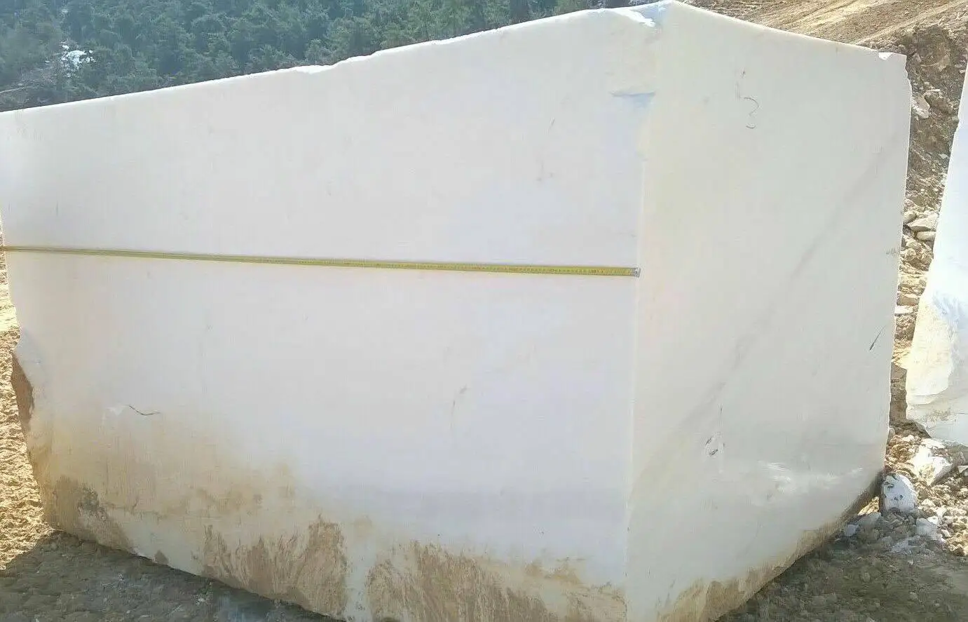 Top 1 supplier Natural Stone in Vietnam - Pure White marble block - High quality, Whosale in bulk from Vietnam