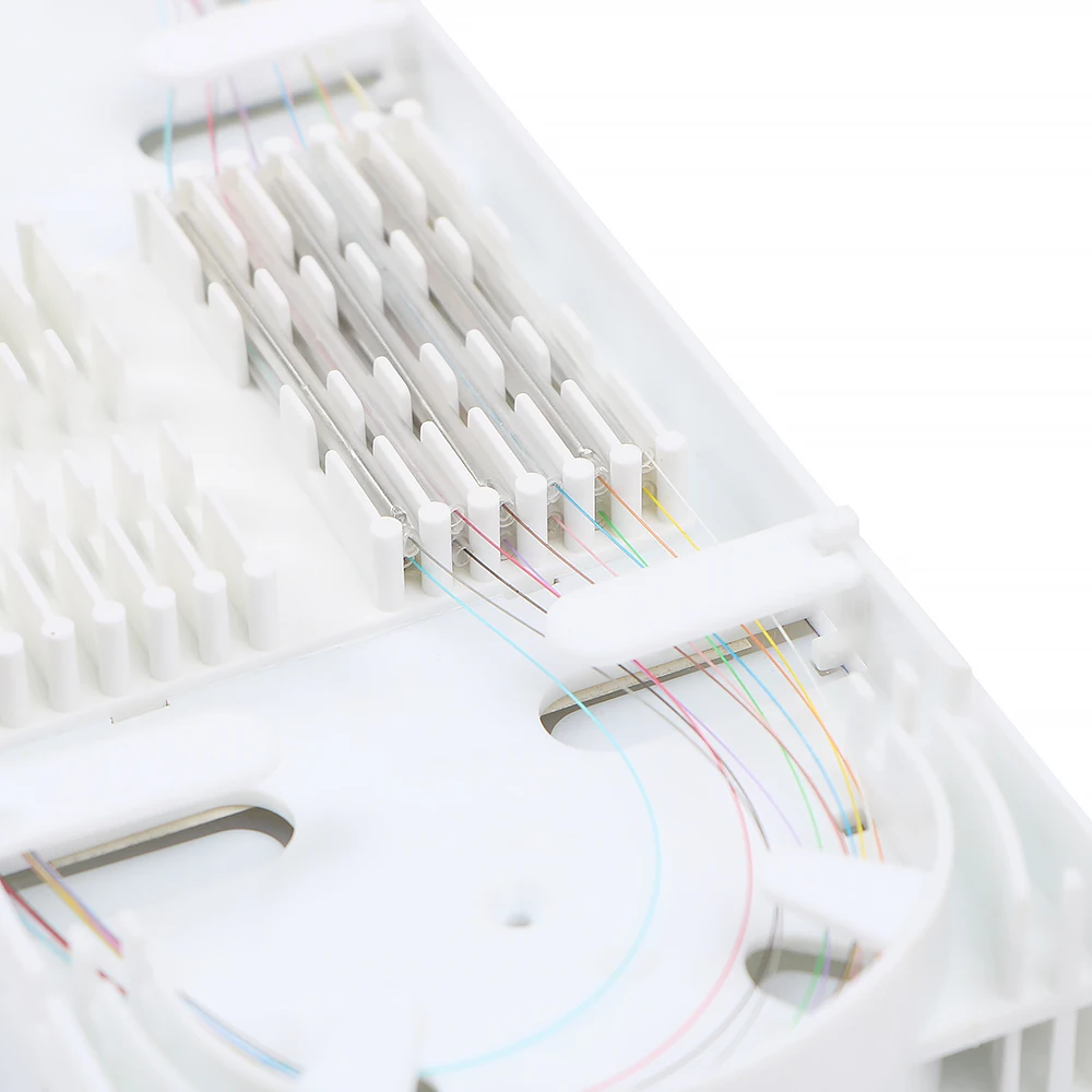 FCST01206 Optical Fiber Cable Splice Tray 12 core ABS Material
