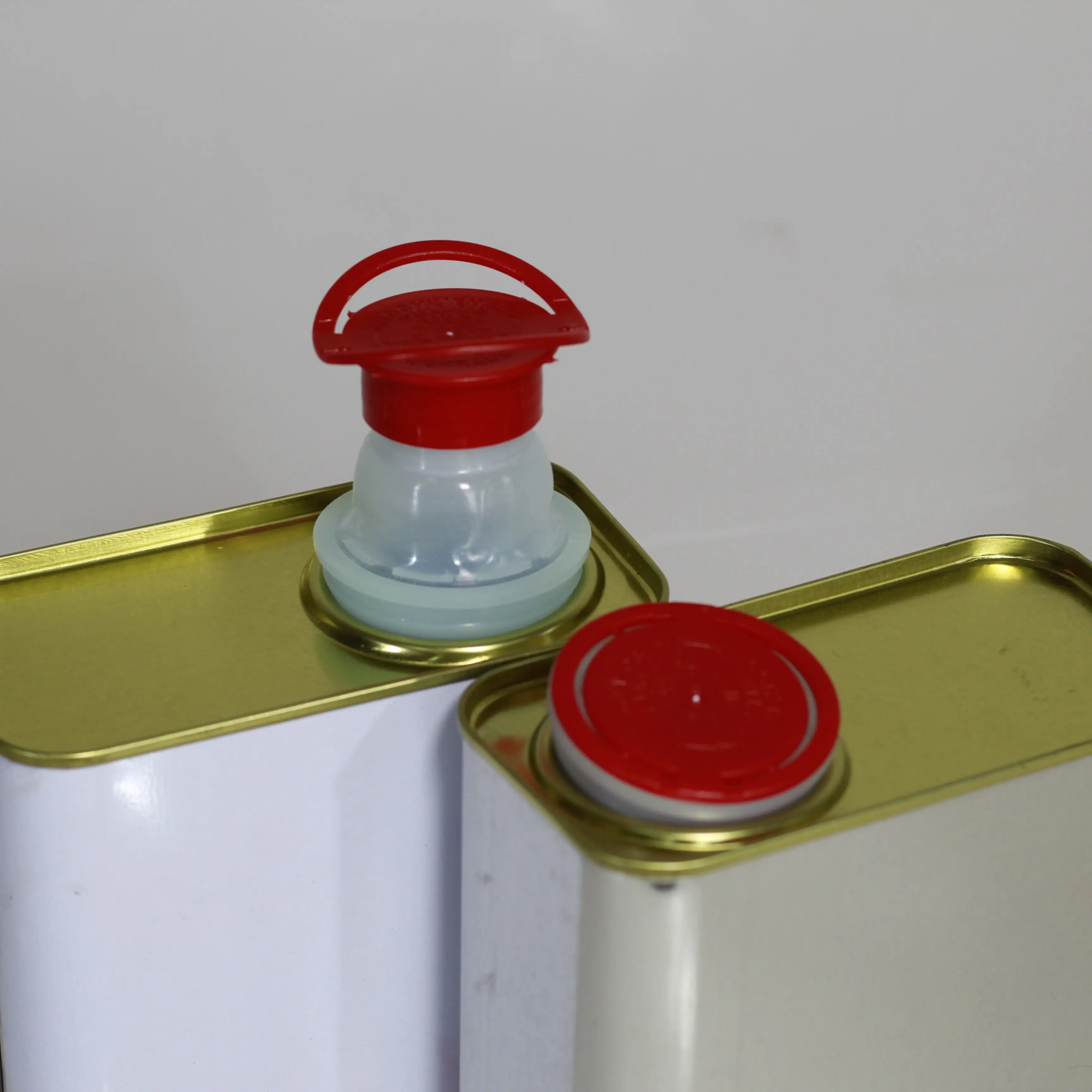 
Gold tin tin box packaging 150oz or more tin container with lid various kinds 