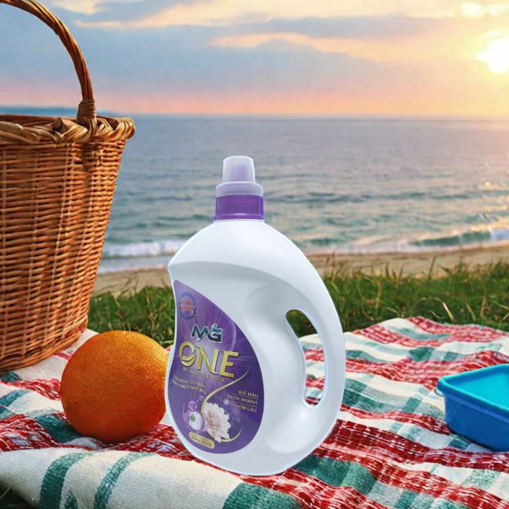 Laundry Detergent Has Natural Ingredients and Is Safe for Hand Skin  Organic White Musk Scented Laundry Detergent From Nature