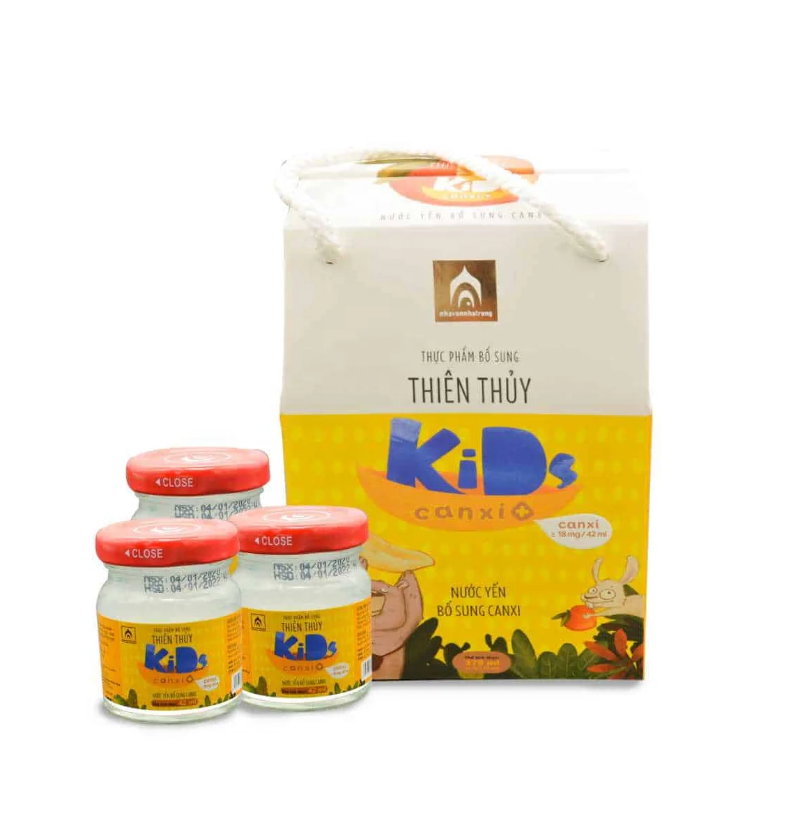 
Thien Thuy Kids Calcium + Bird Nest Swallow Bird Nest for children 