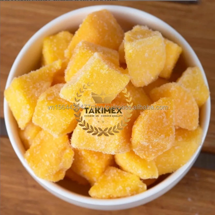 Vietnam Frozen IQF Mango Supplier - Frozen Mango or IQF Mango All Shapes OEM Packing Made in Vietnam
