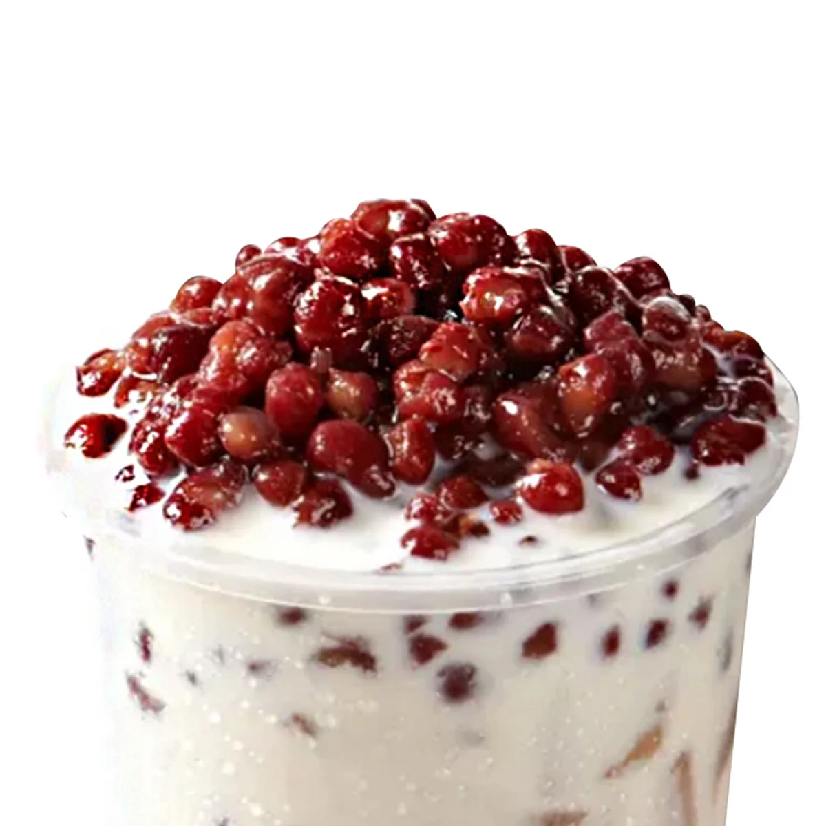 DIY Instant Milk Tea Raw Material Red Beans Flavor Popping for Shaved Ice