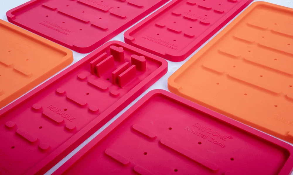 OEM Medical Surgical Instrument Silicone Tray FDA Grade Sustainable Reusable Silicone Material