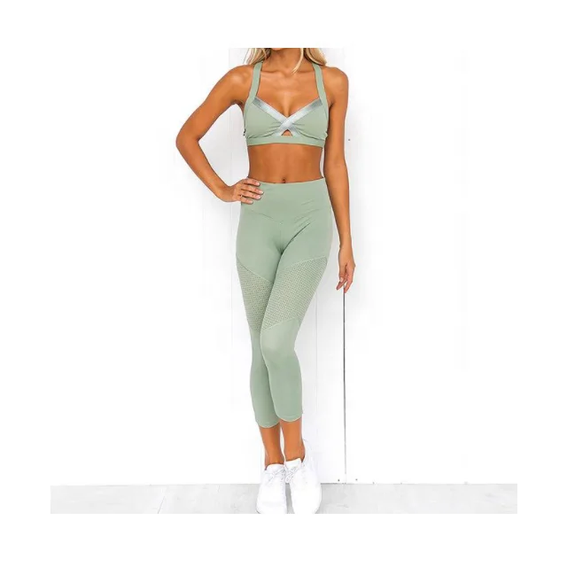 High Quality Yoga Sets Made With 100% Genuine Material Available For Women In Cheap Wholesale Price