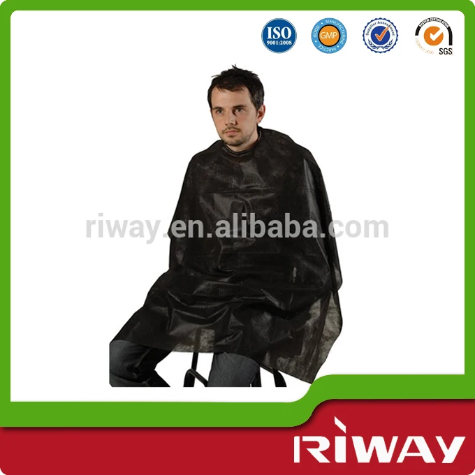 Disposable Waterproof Hair Salon Capes Haircut Apron Salon Shampoo Cape