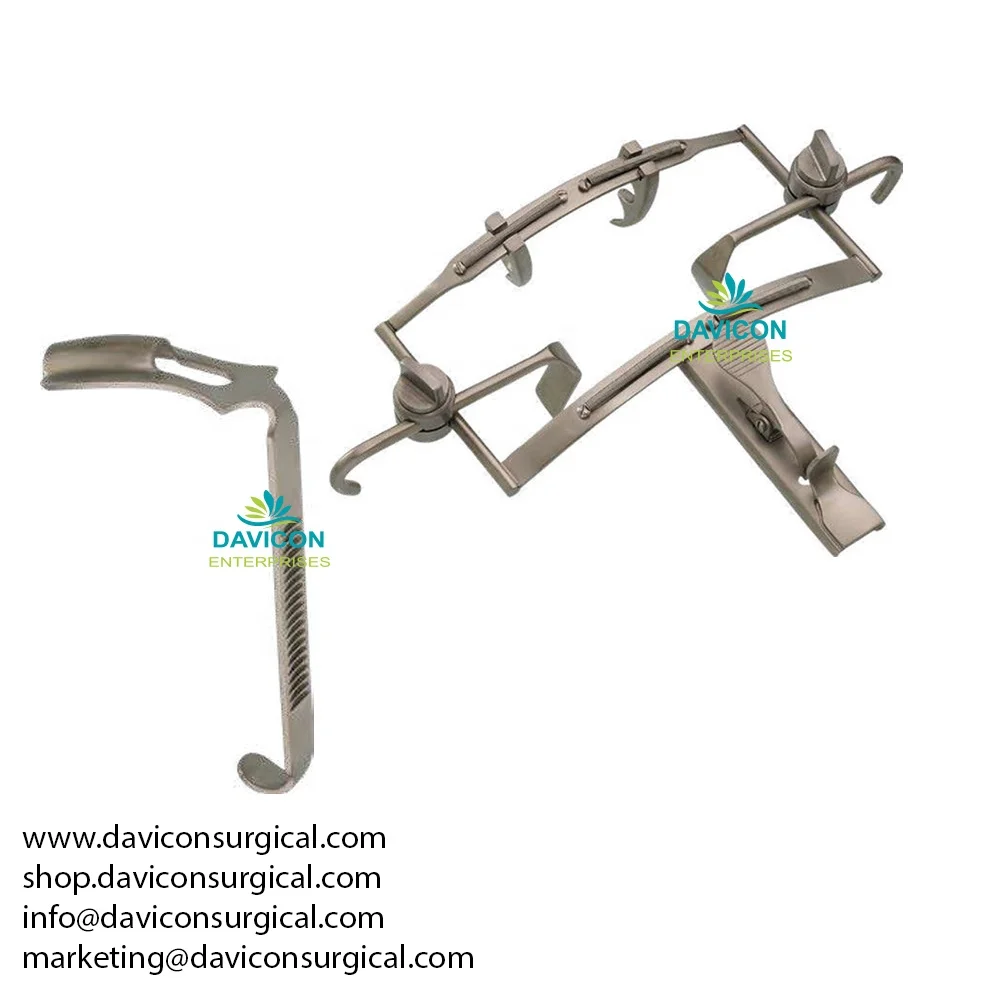 Высококачественный набор мундштуков DINGMANN ENT из хирургической нержавеющей стали полный | Maxilloface Dingmann Gags