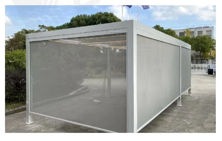 Customized Motorized Aluminium Louvered Pergola Pergola Aluminium Outdoor