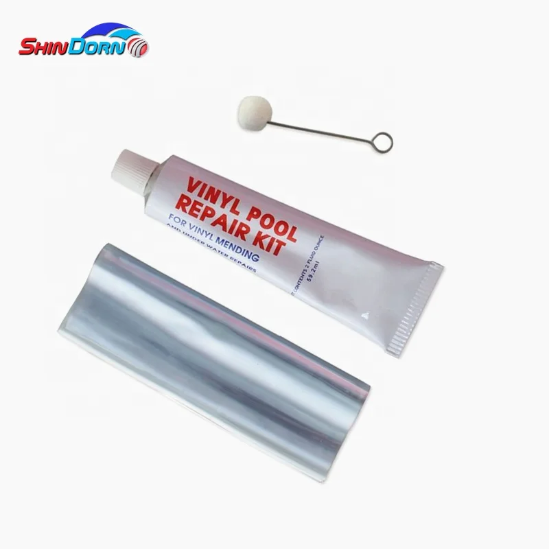 Heavy duty vinyl glue adhesive inflatable vinyl repair patch kit