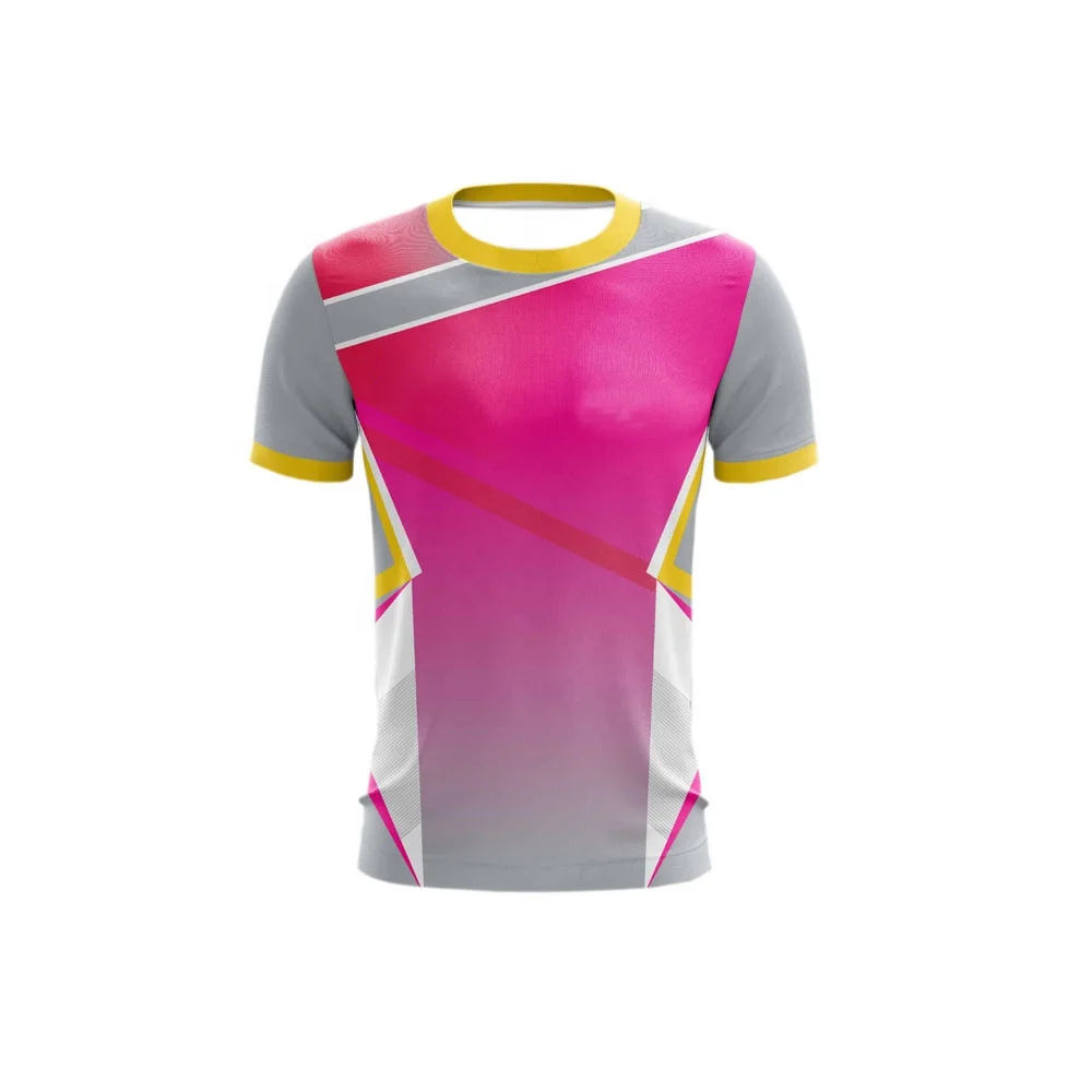 New Design High Quality Custom Sublimation Online Sport T-shirts For Team Uniforms Design Cricket Jersey