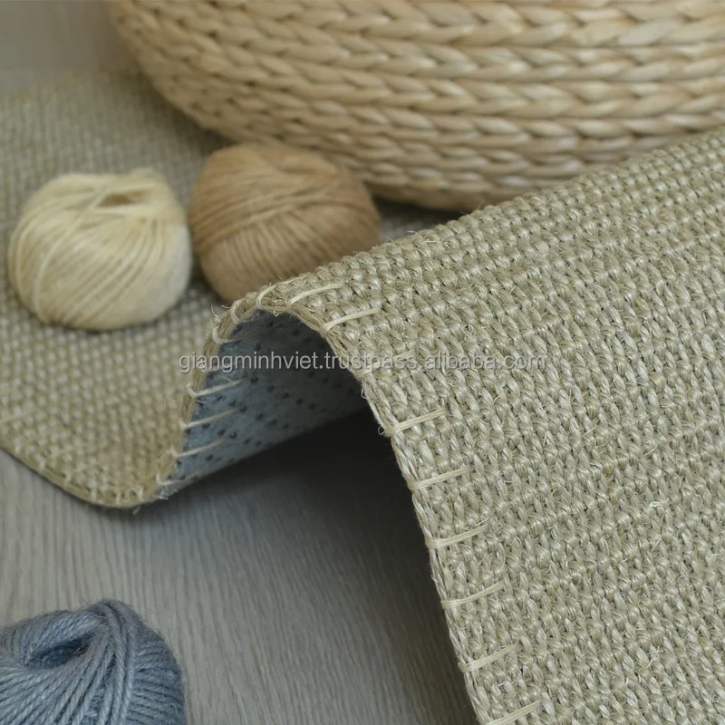 2021 модный плетеный вручную натуральный джутовый коврик для фермерской зоны ковры и напольные сделано во Вьетнаме